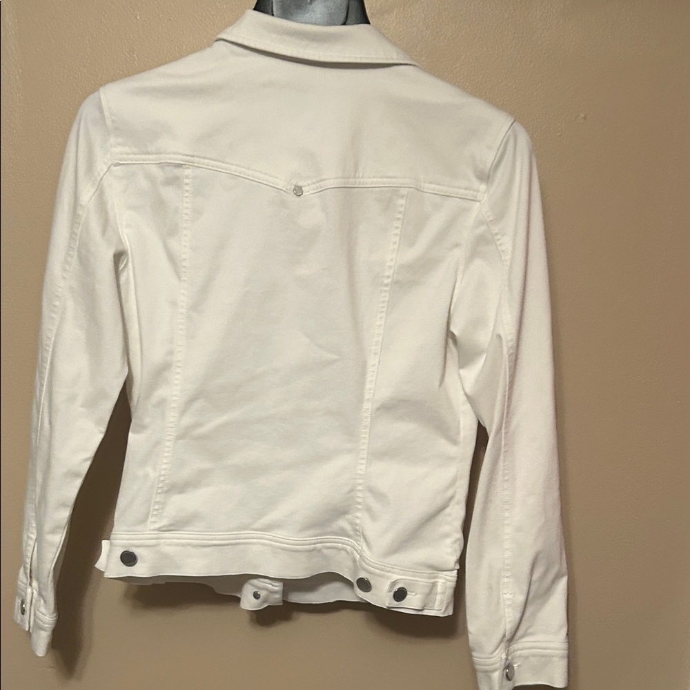 Liverpool Women's White Jean Jacket - Picture 5 of 7